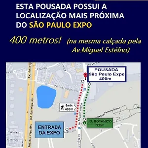 Cama&café Expo Há 400metros São Paulo